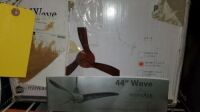 44" Wave Ceiling Fan (All items must be paid for & removed by Monday, September 18, 2023. NO EXCEPTIONS! PLEASE DO NOT PARTICIPATE IN THE SALE IF YOU CAN NOT PAY & PICK UP BY THE REMOVAL DATE.)