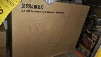 2.1 Ch Soundbar w/Wireless Subwoofer (All items must be paid for & removed by Monday, September 18, 2023. NO EXCEPTIONS! PLEASE DO NOT PARTICIPATE IN THE SALE IF YOU CAN NOT PAY & PICK UP BY THE REMOVAL DATE.)