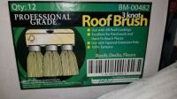Professional Grade 3-Knot Roof Brush #BM-00482 (24 Each) (All items must be paid for & removed by Monday, September 18, 2023. NO EXCEPTIONS! PLEASE DO NOT PARTICIPATE IN THE SALE IF YOU CAN NOT PAY & PICK UP BY THE REMOVAL DATE.)
