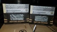 2 1/2" x 9" Gray Deck Screws 2(12) (24 Boxes) (1-Pound Box) (All items must be paid for & removed by Monday, September 18, 2023. NO EXCEPTIONS! PLEASE DO NOT PARTICIPATE IN THE SALE IF YOU CAN NOT PAY & PICK UP BY THE REMOVAL DATE.)