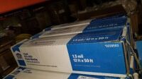 Project Source 12' x 50' Plastic Sheeting (19 Each) (All items must be paid for & removed by Monday, September 18, 2023. NO EXCEPTIONS! PLEASE DO NOT PARTICIPATE IN THE SALE IF YOU CAN NOT PAY & PICK UP BY THE REMOVAL DATE.)