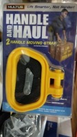 Multus Handle & Haul 2-Handle Moving Straps (9 Each) (All items must be paid for & removed by Monday, September 18, 2023. NO EXCEPTIONS! PLEASE DO NOT PARTICIPATE IN THE SALE IF YOU CAN NOT PAY & PICK UP BY THE REMOVAL DATE.)