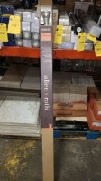 Allen & Roth Drapery Rod Set 72" up to 144" (4 Each) (All items must be paid for & removed by Monday, September 18, 2023. NO EXCEPTIONS! PLEASE DO NOT PARTICIPATE IN THE SALE IF YOU CAN NOT PAY & PICK UP BY THE REMOVAL DATE.)