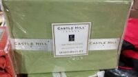 Castle Hill 1000 Thread Count Queen Sheets Egyptian Cotton (Ash) (5 Each) (All items must be paid for & removed by Monday, September 18, 2023. NO EXCEPTIONS! PLEASE DO NOT PARTICIPATE IN THE SALE IF YOU CAN NOT PAY & PICK UP BY THE REMOVAL DATE.)