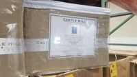 Castle Hill 1000 Thread Count Queen Sheets Egyptian Cotton (Taupe) (6 Each) (All items must be paid for & removed by Monday, September 18, 2023. NO EXCEPTIONS! PLEASE DO NOT PARTICIPATE IN THE SALE IF YOU CAN NOT PAY & PICK UP BY THE REMOVAL DATE.)