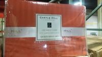 Castle Hill 1000 Thread Count Queen Sheets Egyptian Cotton (Spice) (3 Each) (All items must be paid for & removed by Monday, September 18, 2023. NO EXCEPTIONS! PLEASE DO NOT PARTICIPATE IN THE SALE IF YOU CAN NOT PAY & PICK UP BY THE REMOVAL DATE.)
