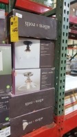 Allen & Roth Assorted Semi Flushmount Ceiling Fixtures (5 Each) (All items must be paid for & removed by Monday, September 18, 2023. NO EXCEPTIONS! PLEASE DO NOT PARTICIPATE IN THE SALE IF YOU CAN NOT PAY & PICK UP BY THE REMOVAL DATE.)