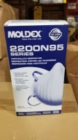 Moldex 2200 N95 Respirator Mask 12(20) (240 Each) (All items must be paid for & removed by Monday, September 18, 2023. NO EXCEPTIONS! PLEASE DO NOT PARTICIPATE IN THE SALE IF YOU CAN NOT PAY & PICK UP BY THE REMOVAL DATE.)