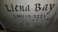 Liena Bay 31 3/4" x 20 3/4" Stainless Steel Sink (2 Each) (All items must be paid for & removed by Monday, September 18, 2023. NO EXCEPTIONS! PLEASE DO NOT PARTICIPATE IN THE SALE IF YOU CAN NOT PAY & PICK UP BY THE REMOVAL DATE.)