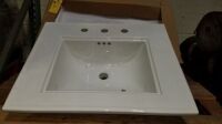 Assorted Sink/Vanity Top (2 Each) (All items must be paid for & removed by Monday, September 18, 2023. NO EXCEPTIONS! PLEASE DO NOT PARTICIPATE IN THE SALE IF YOU CAN NOT PAY & PICK UP BY THE REMOVAL DATE.)