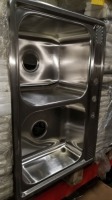 Double Stainless Steel Sink 33" x 22" (2 Each) (All items must be paid for & removed by Monday, September 18, 2023. NO EXCEPTIONS! PLEASE DO NOT PARTICIPATE IN THE SALE IF YOU CAN NOT PAY & PICK UP BY THE REMOVAL DATE.)