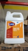 Clorox Total 360 Disinfectant Cleaner 128oz 21(4) (84 Each) (All items must be paid for & removed by Monday, September 18, 2023. NO EXCEPTIONS! PLEASE DO NOT PARTICIPATE IN THE SALE IF YOU CAN NOT PAY & PICK UP BY THE REMOVAL DATE.)