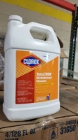 Clorox Total 360 Disinfectant Cleaner 128oz 18(4) (72 Each) (All items must be paid for & removed by Monday, September 18, 2023. NO EXCEPTIONS! PLEASE DO NOT PARTICIPATE IN THE SALE IF YOU CAN NOT PAY & PICK UP BY THE REMOVAL DATE.)