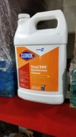 Clorox Total 360 Disinfectant Cleaner 128oz 12(4) (48 Each) (All items must be paid for & removed by Monday, September 18, 2023. NO EXCEPTIONS! PLEASE DO NOT PARTICIPATE IN THE SALE IF YOU CAN NOT PAY & PICK UP BY THE REMOVAL DATE.)