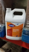 Clorox Total 360 Disinfectant Cleaner 128oz 18(4) (72 Each) (All items must be paid for & removed by Monday, September 18, 2023. NO EXCEPTIONS! PLEASE DO NOT PARTICIPATE IN THE SALE IF YOU CAN NOT PAY & PICK UP BY THE REMOVAL DATE.)