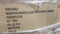 Wine Bottle Glass Girls Gone Wild 12(12) (144 Each) (All items must be paid for & removed by Monday, September 18, 2023. NO EXCEPTIONS! PLEASE DO NOT PARTICIPATE IN THE SALE IF YOU CAN NOT PAY & PICK UP BY THE REMOVAL DATE.)