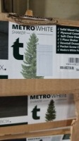 Metro Shaker Kitchen Wall Cabinets K/D White (14 Each) (All items must be paid for & removed by Monday, September 18, 2023. NO EXCEPTIONS! PLEASE DO NOT PARTICIPATE IN THE SALE IF YOU CAN NOT PAY & PICK UP BY THE REMOVAL DATE.)