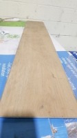 Waterproof Vinyl Click Plank Flooring w/Padding 9"x60" , 21(22.88) 6.5mm (480Sf) (All items must be paid for & removed by Monday, September 18, 2023. NO EXCEPTIONS! PLEASE DO NOT PARTICIPATE IN THE SALE IF YOU CAN NOT PAY & PICK UP BY THE REMOVAL DATE.)