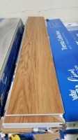 Waterproof Vinyl Click Plank Flooring w/Padding 9"x60", 21(22.88) 6.5mm (480Sf) (All items must be paid for & removed by Monday, September 18, 2023. NO EXCEPTIONS! PLEASE DO NOT PARTICIPATE IN THE SALE IF YOU CAN NOT PAY & PICK UP BY THE REMOVAL DATE.)