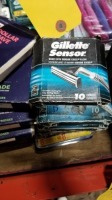 Assorted Gillette Razor Heads (14 Packs) (All items must be paid for & removed by Monday, September 18, 2023. NO EXCEPTIONS! PLEASE DO NOT PARTICIPATE IN THE SALE IF YOU CAN NOT PAY & PICK UP BY THE REMOVAL DATE.)