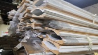 Primed MDF Cove Molding, 7" x 16" (20 Pcs) (320 LF) (As Is) (All items must be paid for & removed by Monday, September 18, 2023. NO EXCEPTIONS! PLEASE DO NOT PARTICIPATE IN THE SALE IF YOU CAN NOT PAY & PICK UP BY THE REMOVAL DATE.)