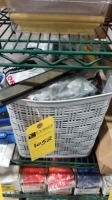Assorted Basket, Tension Clamps, UV Light, Mill File (Lot) (All items must be paid for & removed by Monday, September 18, 2023. NO EXCEPTIONS! PLEASE DO NOT PARTICIPATE IN THE SALE IF YOU CAN NOT PAY & PICK UP BY THE REMOVAL DATE.)