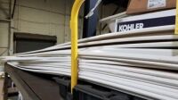 Primed MDF Crown Moulding 4 1/4" x 16" (90 Pcs) (As Is) (LF) Items must be paid for & removed by 4:00 PM on Friday, October 6, 2023. No Exceptions!