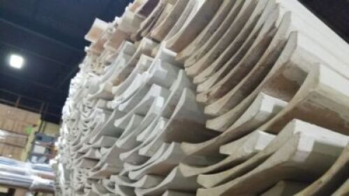 Primed MDF Crown Moulding 5" x 16" (60 Pcs) (As Is) (LF) Items must be paid for & removed by 4:00 PM on Friday, October 6, 2023. No Exceptions!