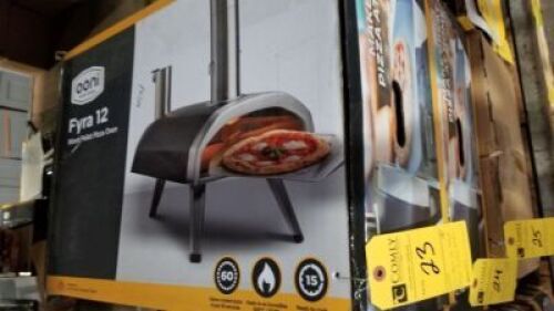 Ooni Fyra 12 Wood Pellet Pizza Oven Items must be paid for & removed by 4:00 PM on Friday, October 6, 2023. No Exceptions!