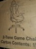 2-Tone gaming Chair Items must be paid for & removed by 4:00 PM on Friday, October 6, 2023. No Exceptions!