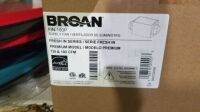 Broan Supply Fan #FIN-190P Items must be paid for & removed by 4:00 PM on Friday, October 6, 2023. No Exceptions!