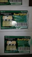3-Knot Roof Brushes 2(6) Items must be paid for & removed by 4:00 PM on Friday, October 6, 2023. No Exceptions!
