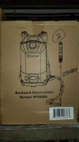 Victory Backpack Electrostatic Sprayer Items must be paid for & removed by 4:00 PM on Friday, October 6, 2023. No Exceptions!