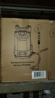 Victory Backpack Electrostatic Sprayer Items must be paid for & removed by 4:00 PM on Friday, October 6, 2023. No Exceptions!