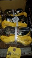 World Tuff Tow Rachet Straps (Sets) Items must be paid for & removed by 4:00 PM on Friday, October 6, 2023. No Exceptions!