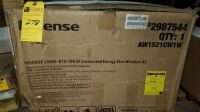 Hisense Window A/C 15,000 BTU Items must be paid for & removed by 4:00 PM on Friday, October 6, 2023. No Exceptions!