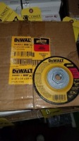 DeWalt 4 1/2" X 5/8"-11 Metal Bending Flap Disc 6(10) Items must be paid for & removed by 4:00 PM on Friday, October 6, 2023. No Exceptions!