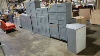 Kitchen Cabinets (Grey) Items must be paid for & removed by 4:00 PM on Friday, October 6, 2023. No Exceptions!
