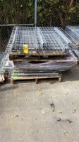 Assorted Uline Pallet Racking Shelves (58"x49") 45 1/2" x 48" (2 Skids) (Pcs) Items must be paid for & removed by 4:00 PM on Friday, October 6, 2023. No Exceptions!