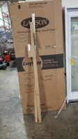 34" Storm Door Larsen Items must be paid for & removed by 4:00 PM on Friday, October 6, 2023. No Exceptions!