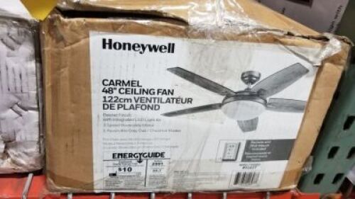 Honeywell 48" Ceiling Fan w/ LED Light