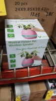 Musical Flower Pot wireless speaker