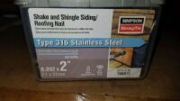 S.S. 2" Shake & Shingle Siding Roofing Nails