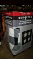 Biddeford Ultra Microplush Heated Throw Blanket