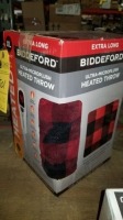 Biddeford Micro Plush Heated Throw Blanket