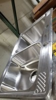 33" x 22" S.S. Sink Double Bowl