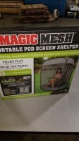 Magic Mesh Portable Pod Screen Shelter (37.4"x37.4"x59") (Each)
