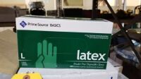 Powder Free Latex Gloves (LG) 4 (10) (Packs)