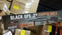 Professional Grade Pellet Rifle (Black Ops .22 Sniper Rifle) (Each)