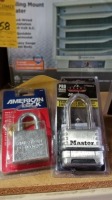 ASST Master & Security Locks w Keys 5/Brass / 5/Steel (Each)